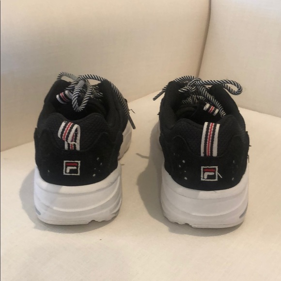 black zebra lace filas - Picture 2 of 8